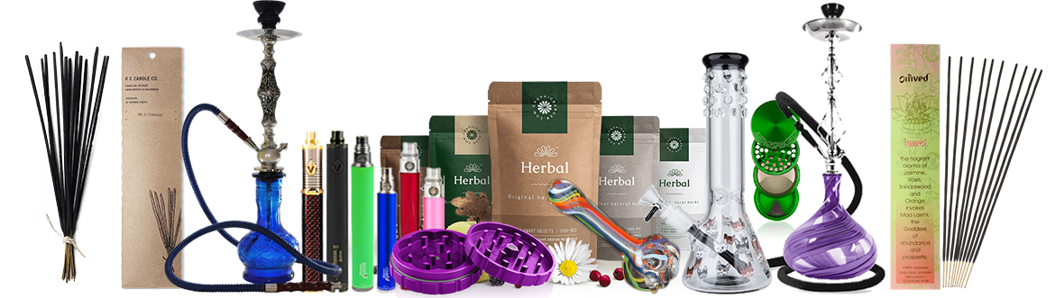 Glass Pipes Grinders Herbs Hookahs Incense Kratoms Rolling Papers Smoke Supplies Vaporizers